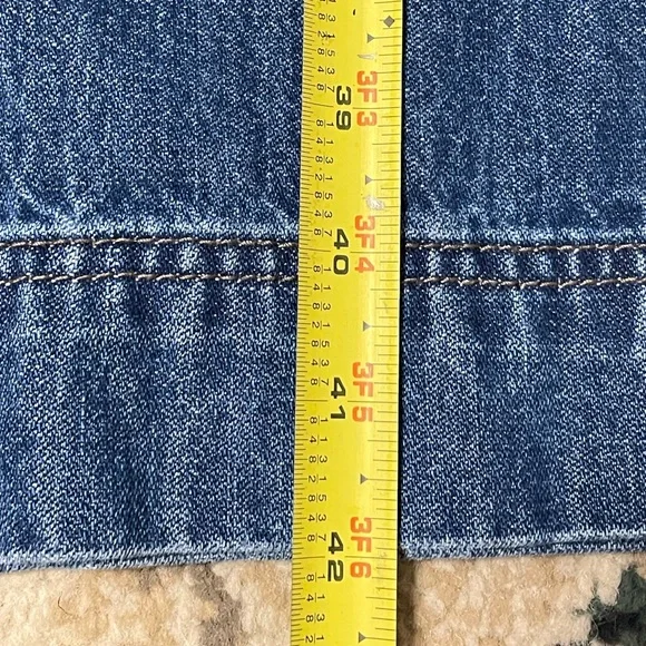 Universal Thread High Rise Wide Leg Medium Wash Jeans 100% Cotton (Size: 6R) - Picture 13 of 16